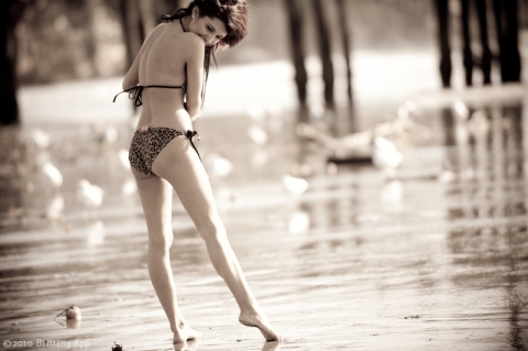 Female model photo shoot of liz almaguer in avila beach with brittney app
