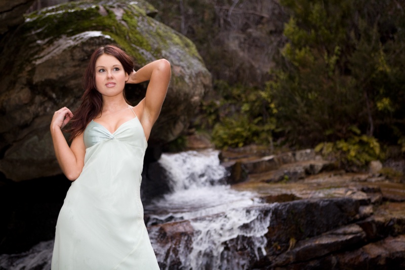 Female model photo shoot of Jodie Luff by VISION Photography  in Gibraltar Falls, Canberra ACT