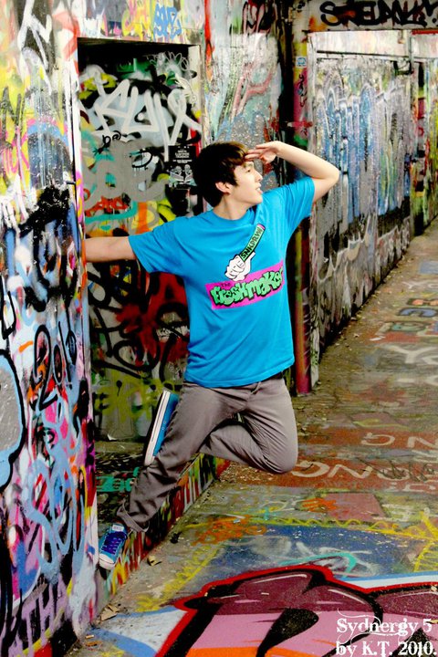 Male model photo shoot of Magz Shotwell in sydney universay graffiti tunnel