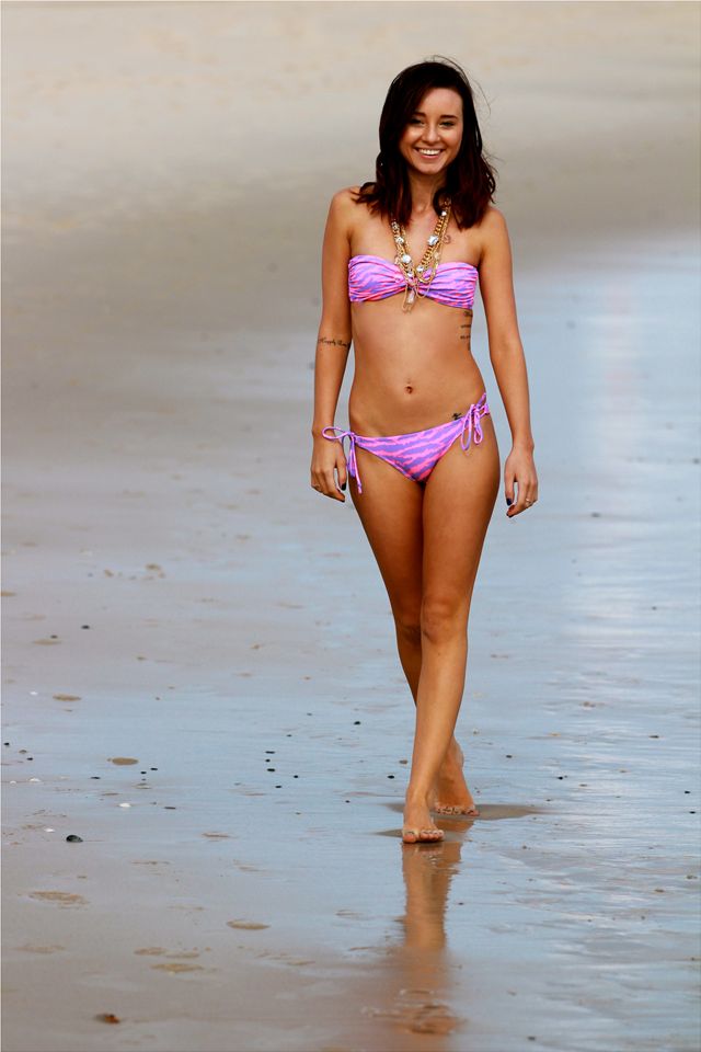 Female model photo shoot of Kristen Graham  in Kirra Beach