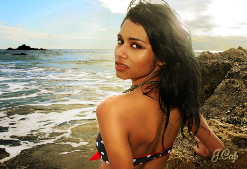 Female model photo shoot of JCap Photography and MaTTy in Corona del Mar