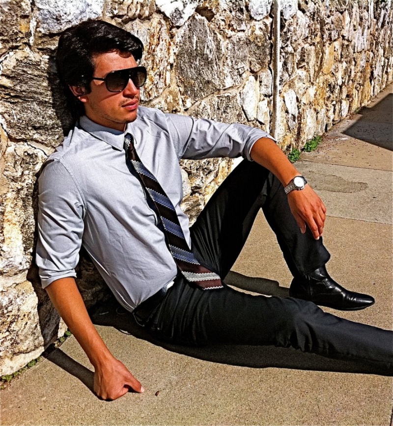 Male model photo shoot of Shahin Gutierrez in Santa Cruz