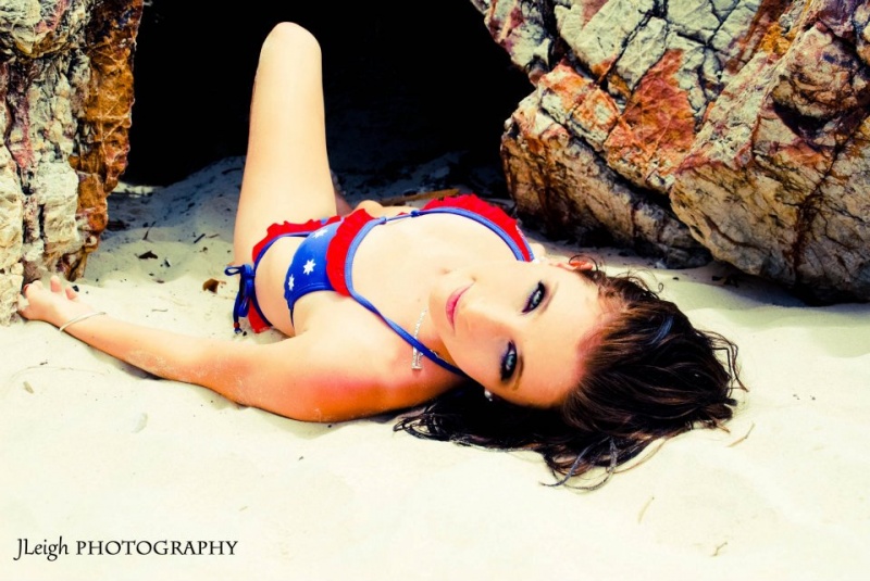 Female model photo shoot of Tiffany dillon in miami beach