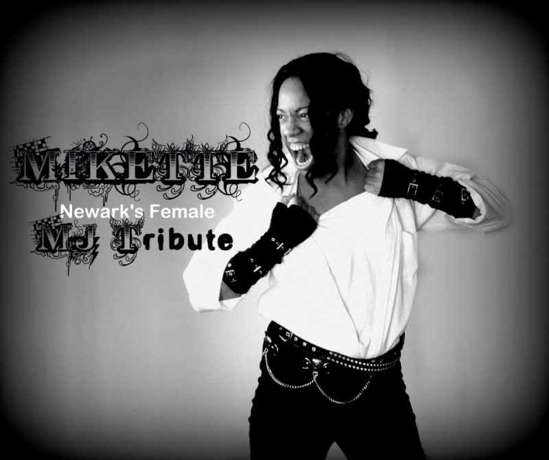 Female model photo shoot of Mikette MJ Tribute
