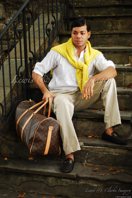 Male model photo shoot of James Lewis Photography and Morris Gough