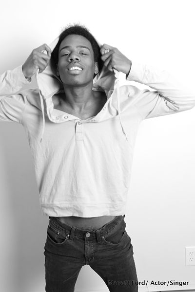 Male model photo shoot of Marcell  Ford
