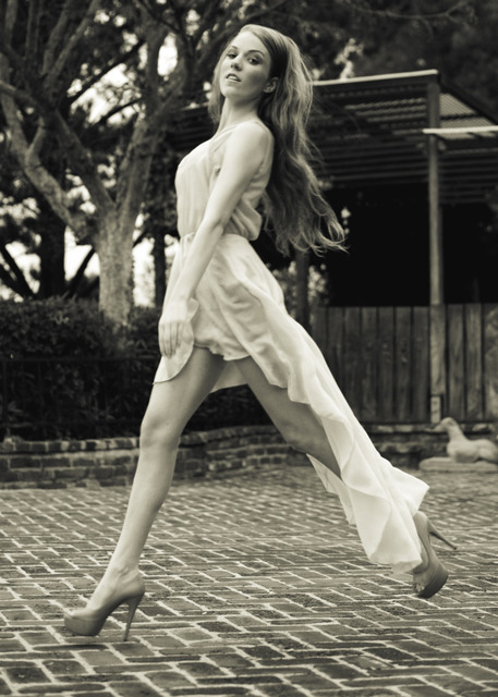 Female model photo shoot of Bridget E Avildsen by Rick Houghton