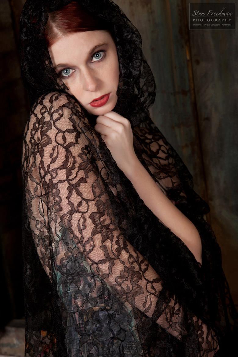 Female model photo shoot of Isis Biehl by Stan Freedman in Union 206 Studio