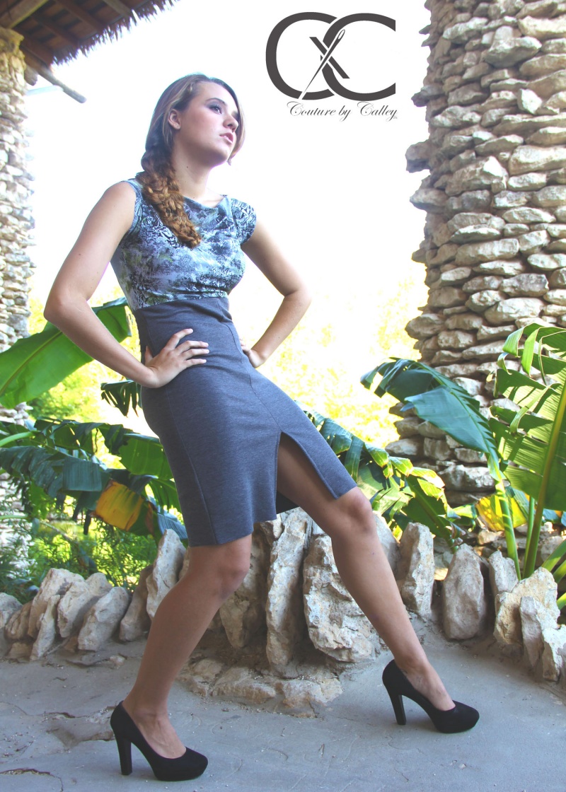 Female model photo shoot of Couture By Calley in San Antonio, TX