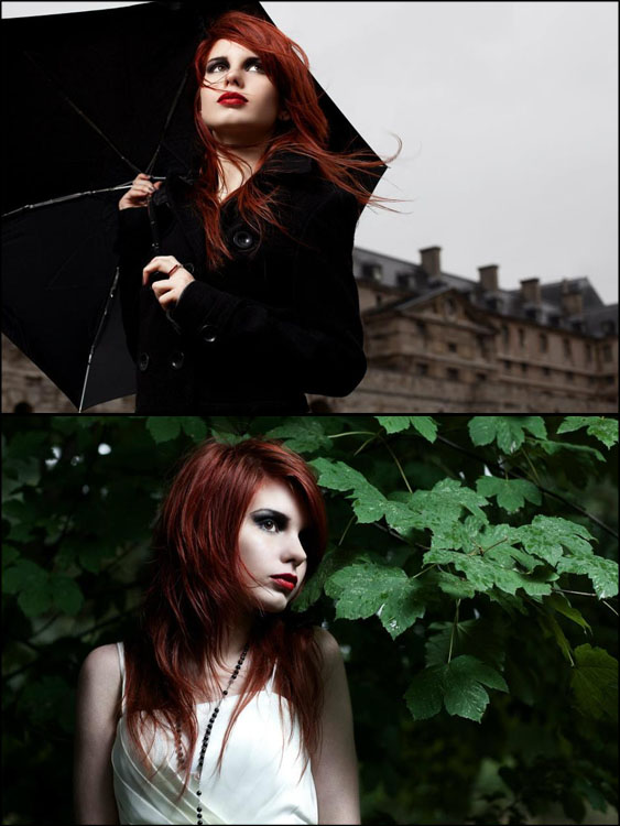 Female model photo shoot of Omega Daown in Paris