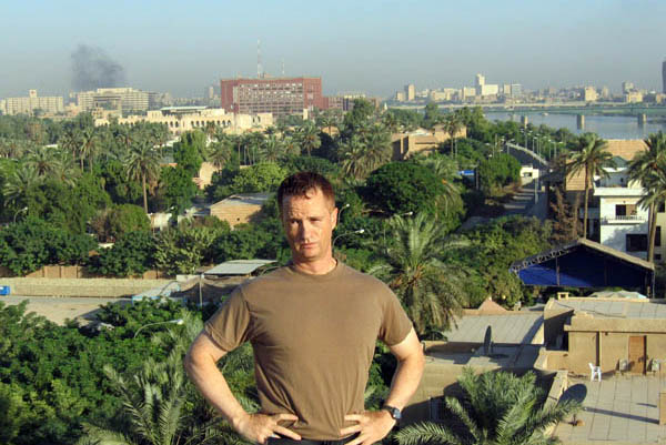 Male model photo shoot of Mark ONeill in Baghdad, Iraq