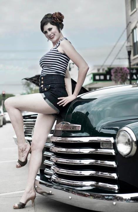 Female model photo shoot of The Alabaster Disaster  in Cruisin' Broadway, Fargo ND