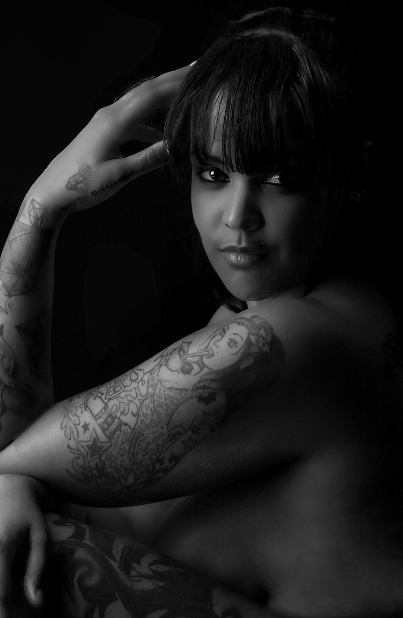Female model photo shoot of pocketz by APV  Photography