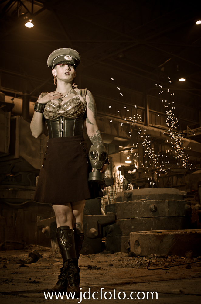 Male and Female model photo shoot of John Cousert and Ammunition in Chicago