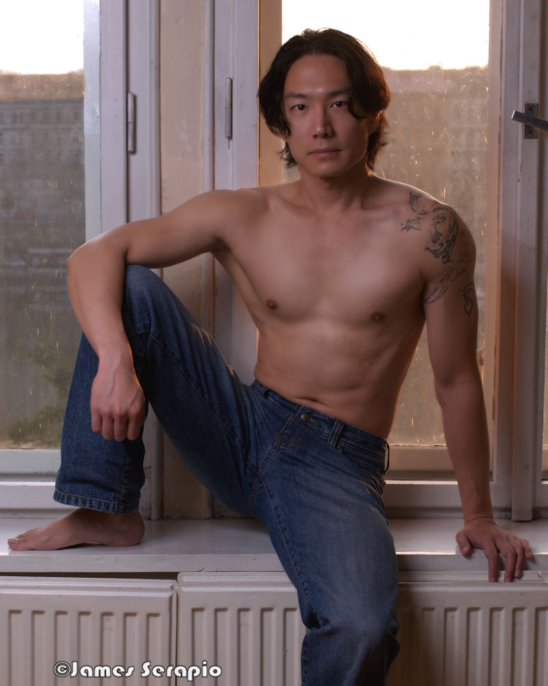 Male model photo shoot of James Serapio
