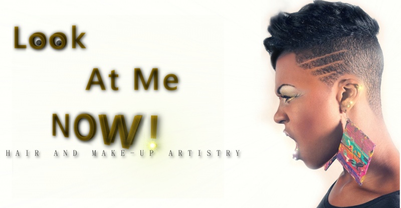 Female model photo shoot of LOOK AT ME NOW_mua