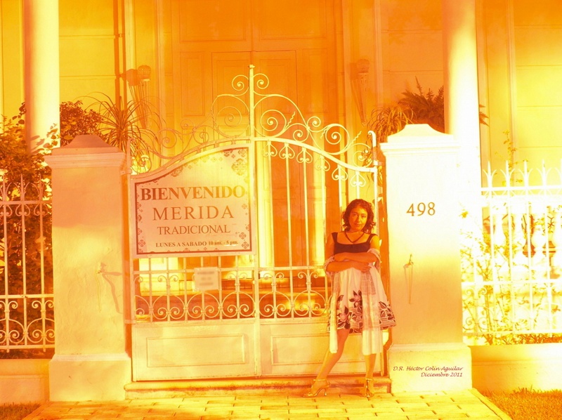 Female model photo shoot of Dudimodel by Hector Colin Aguilar in Mérida Yucatán, México