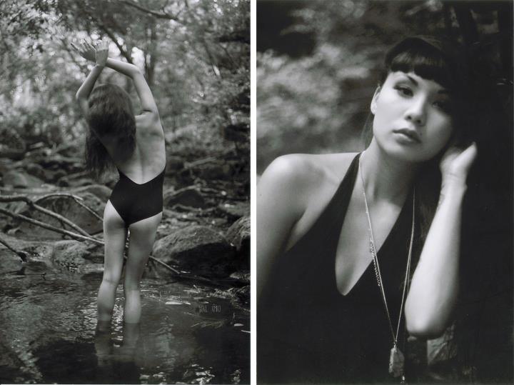 Female model photo shoot of Amanda Kimiko and Miss_Getrad