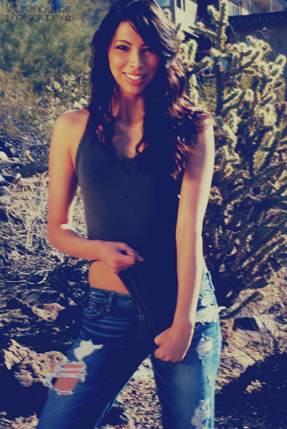 Female model photo shoot of Samantha Leon by L A U R E N C U T L E R in phoenix, AZ
