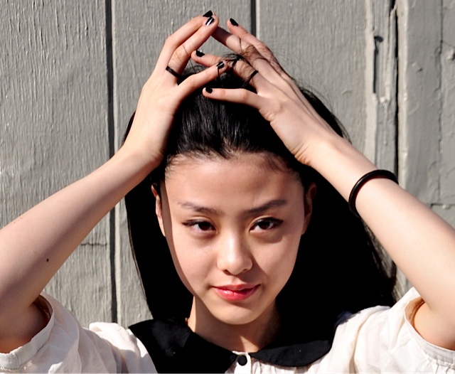 Female model photo shoot of Yufei in san francisco