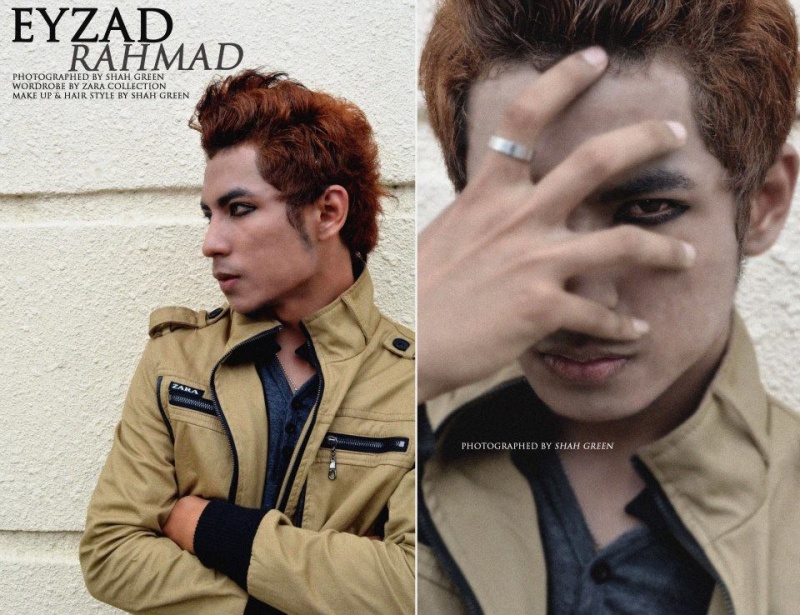 Male model photo shoot of eyzad rahmad
