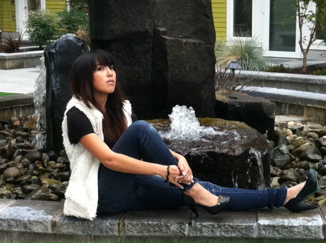 Female model photo shoot of Elysa Saito in Tacoma