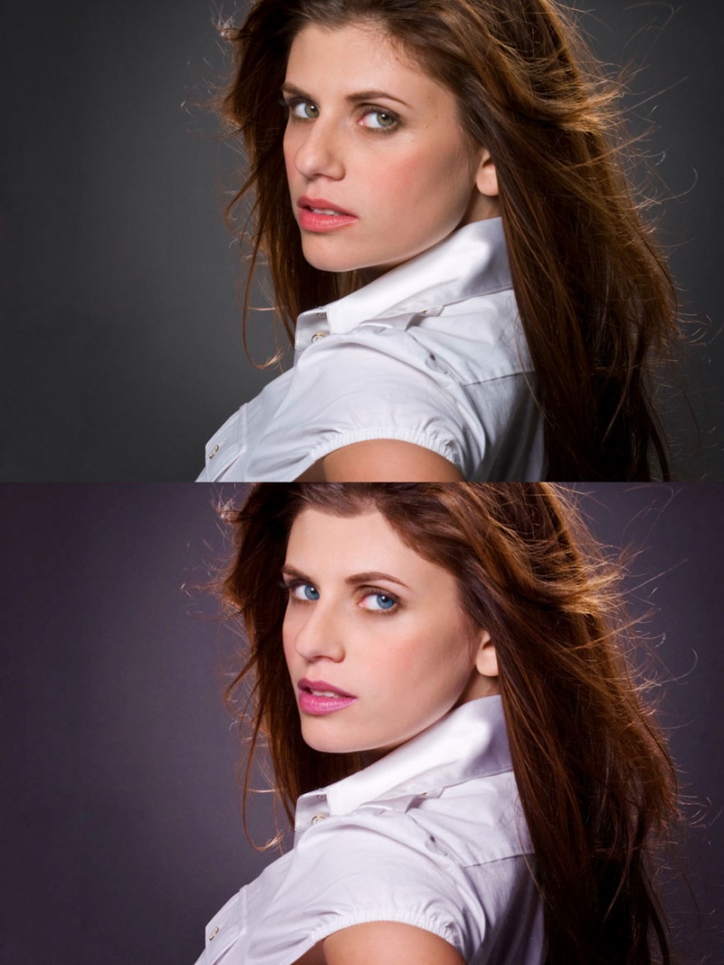 Female model photo shoot of Green Light Portal 