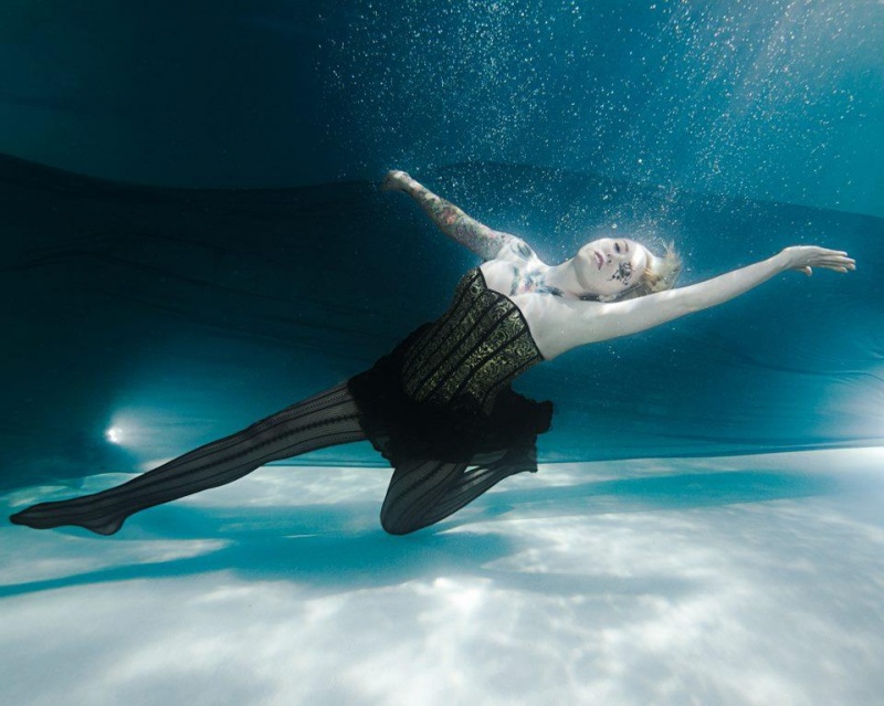 Female model photo shoot of Tricia Lorrene in Colorado Springs, CO / UnderWater Connection