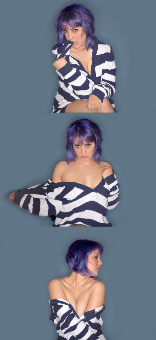 Female model photo shoot of RainbowHair by PIXELPERFECT, retouched by RainbowRetouch