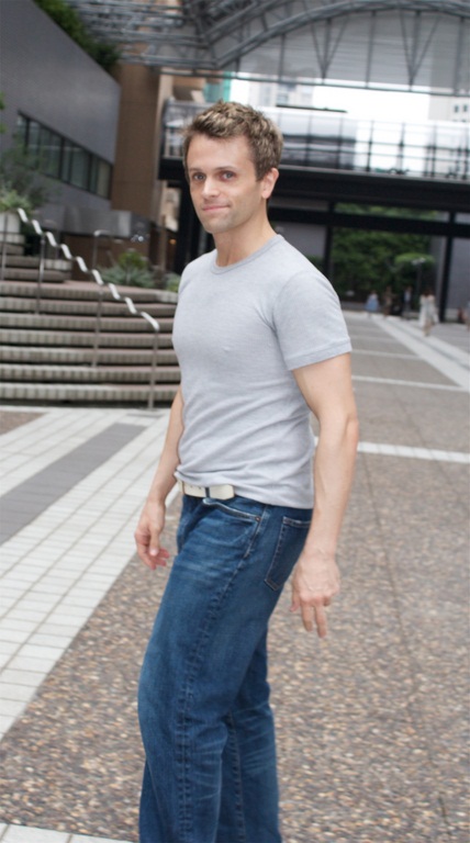 Male model photo shoot of Matt Balzano in Tokyo, Japan