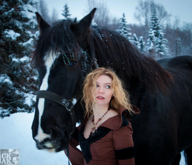 Female model photo shoot of Dorene M Lorenz in Tanglewood Lakes, Alaska