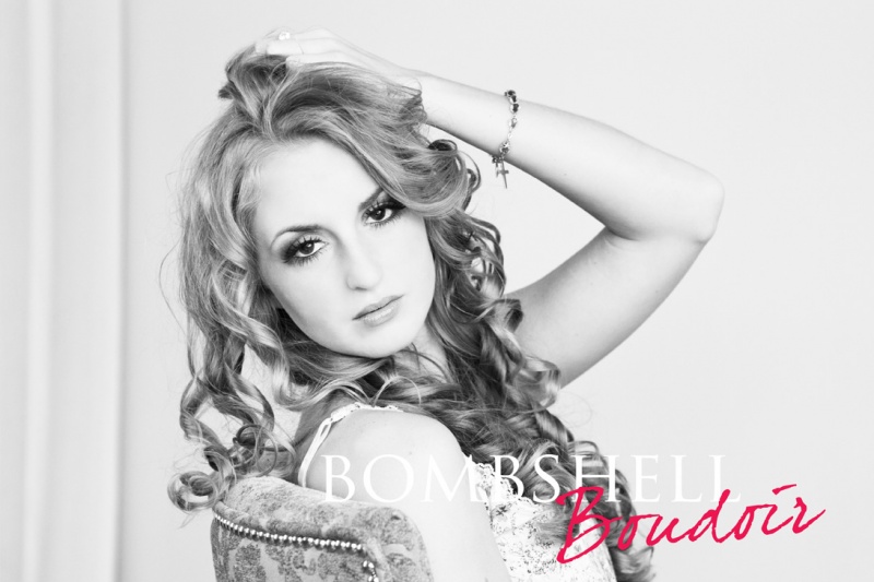 Female model photo shoot of Bombshell Boudoir in Bombshell Boudoir, North Canton, OH