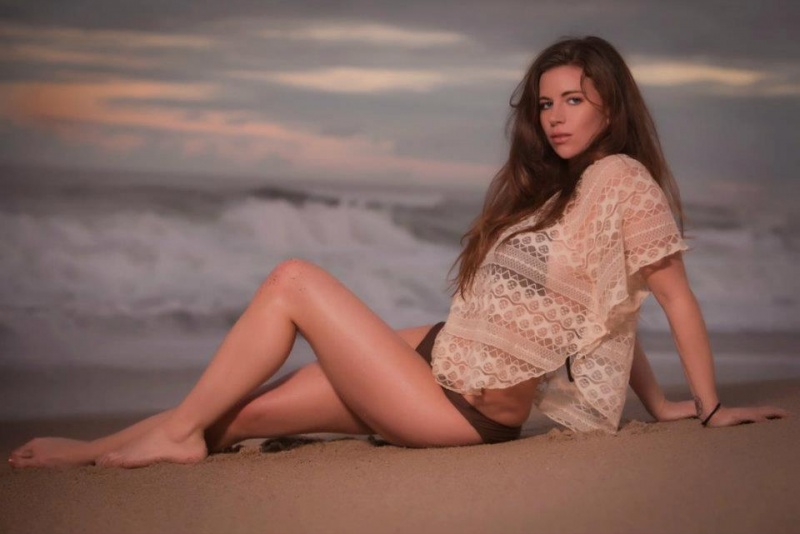Female model photo shoot of Whitney Julianne in Carolina Beach, NC