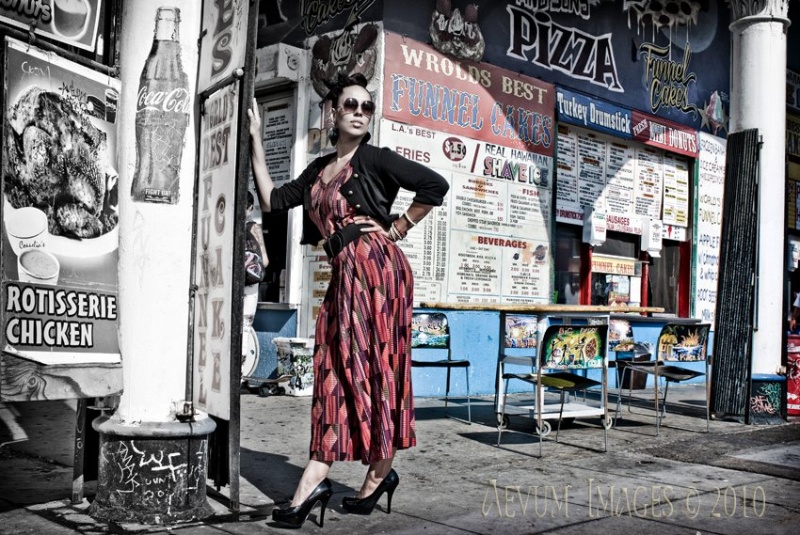 Female model photo shoot of Aevum Images in Venice Beach, LA