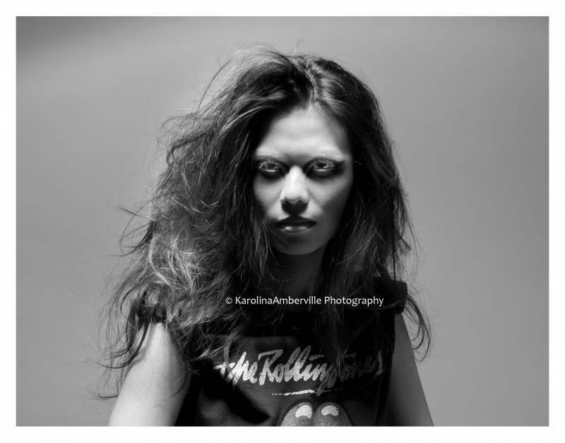 Female model photo shoot of Karolina Amberville in london