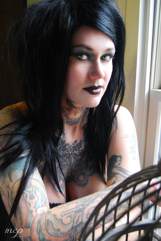Female model photo shoot of Jessica AKA Fastfem by in the meadowsweet and Morgue Creation Photo in Michigan