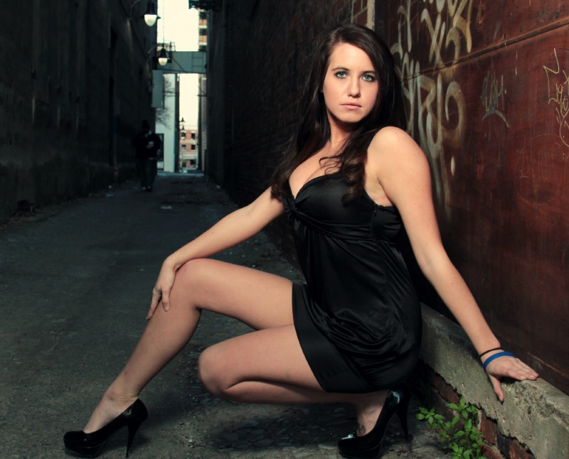 Female model photo shoot of Chelsea Deere by First Impression