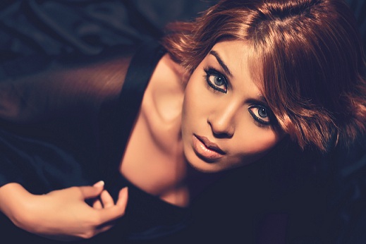 Female model photo shoot of Mia Y in india mumbai