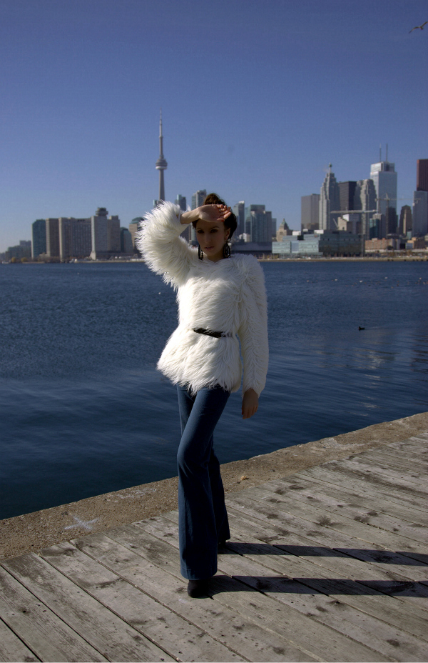 Female model photo shoot of Eva F in Toronto, Canada
