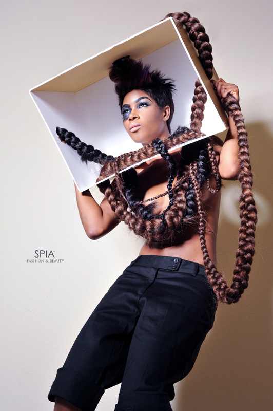 Female model photo shoot of Folake Sargent