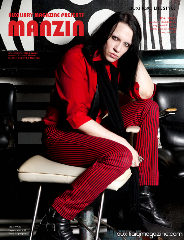 Male model photo shoot of Manzin by Ron Douglas, published by Auxiliary Magazine