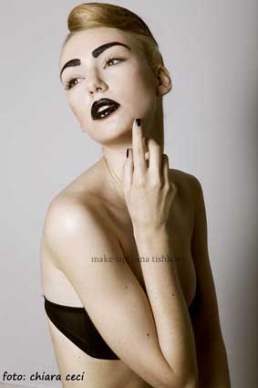 Female model photo shoot of INNA MAKE-UP ARTIST