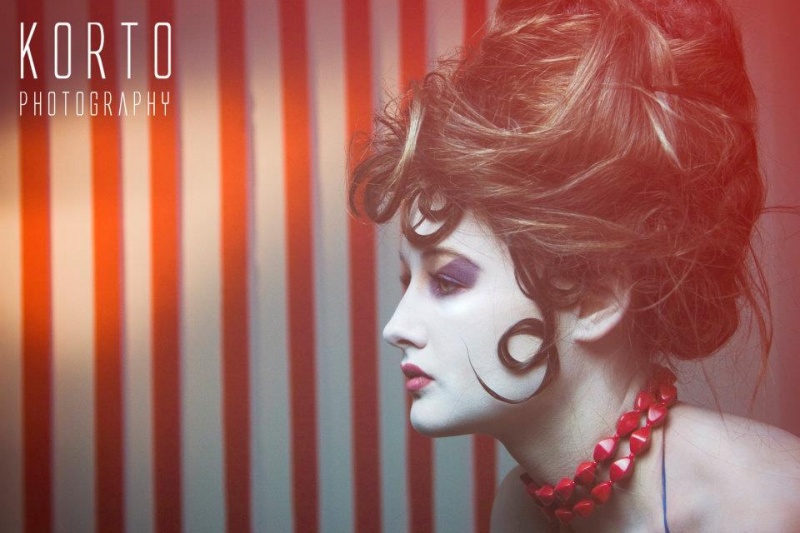 Female model photo shoot of Hairspray Revolution by Korto Photography