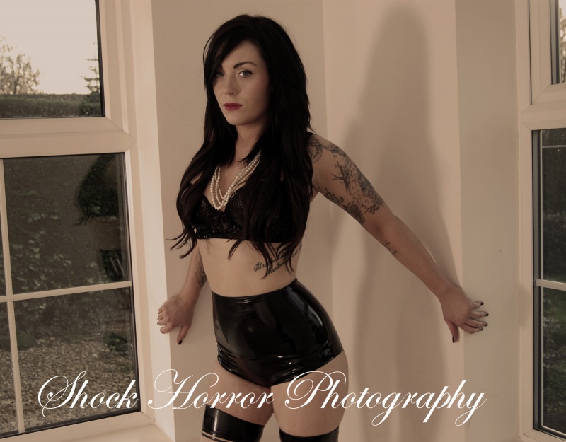 Female model photo shoot of ShockHorrorPhotography