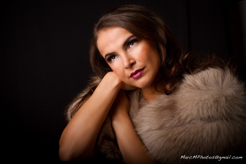 Female model photo shoot of Livia N by MarcMordant Photography