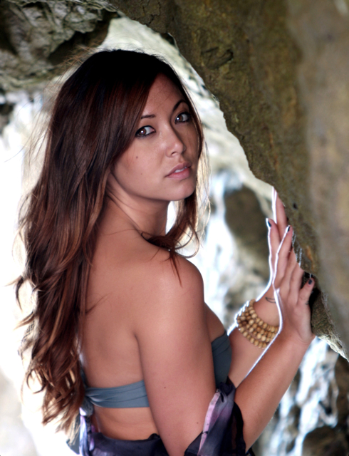 Female model photo shoot of Chanelami  in Malibu, Ca