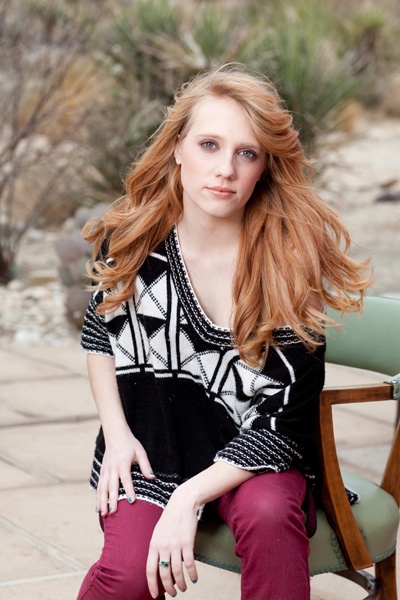 Female model photo shoot of Megan Aimes in Joshua Tree, CA