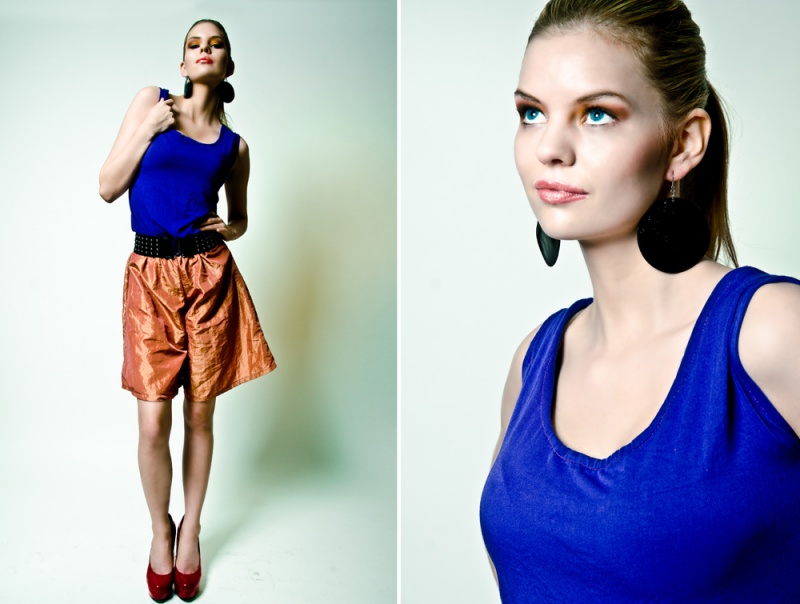 Female model photo shoot of T Simone Designs