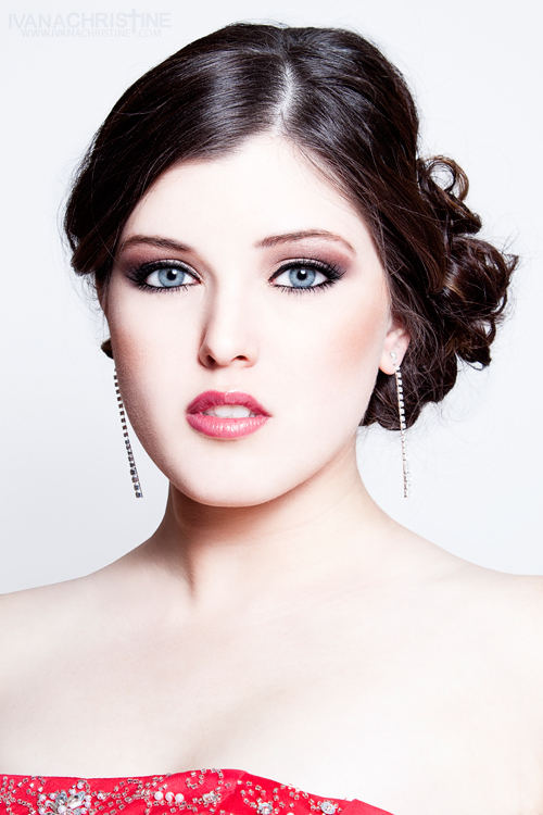 Female model photo shoot of Delilah Brooks, makeup by Stevee Danielle MU HAIR