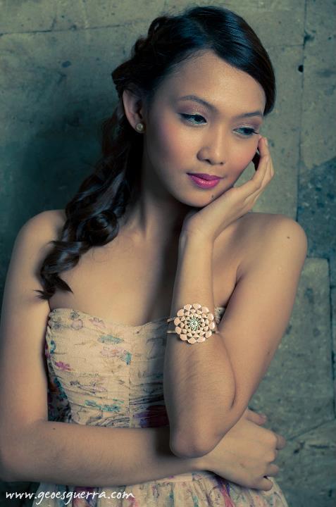 Female model photo shoot of Nicka Jusay by Geo Esguerra, makeup by Perk Up-MakeUp By LJ